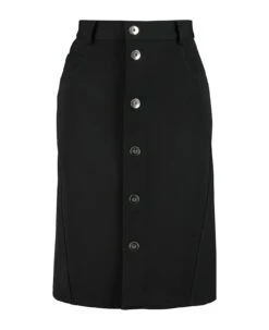 Bottega Veneta Stretch Wool Skirt