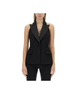 Max Mara V-neck Sleeveless Gilet