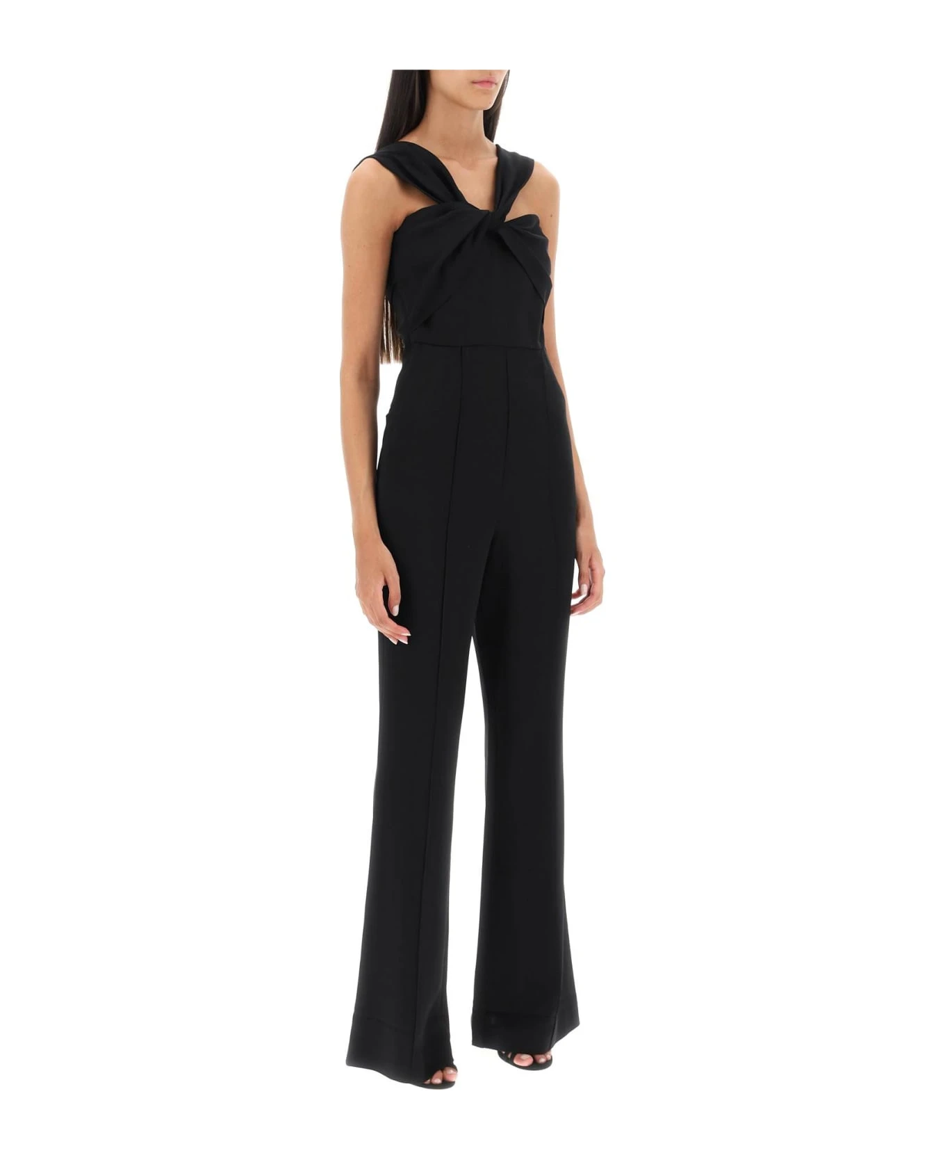 Jumpsuit With Twisted Neckline 2 Jumpsuit With Twisted Neckline - Image 2
