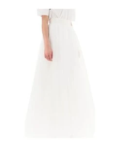 Max Mara 'gomito' Long Tulle Skirt 7 Max Mara 'gomito' Long Tulle Skirt -Italist Store 1f1c9eda1a577cf1887d0182e7d71721