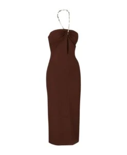 Chain Detail Dress -Italist Store 1f2e75090716c17e315af42e6b9879b8