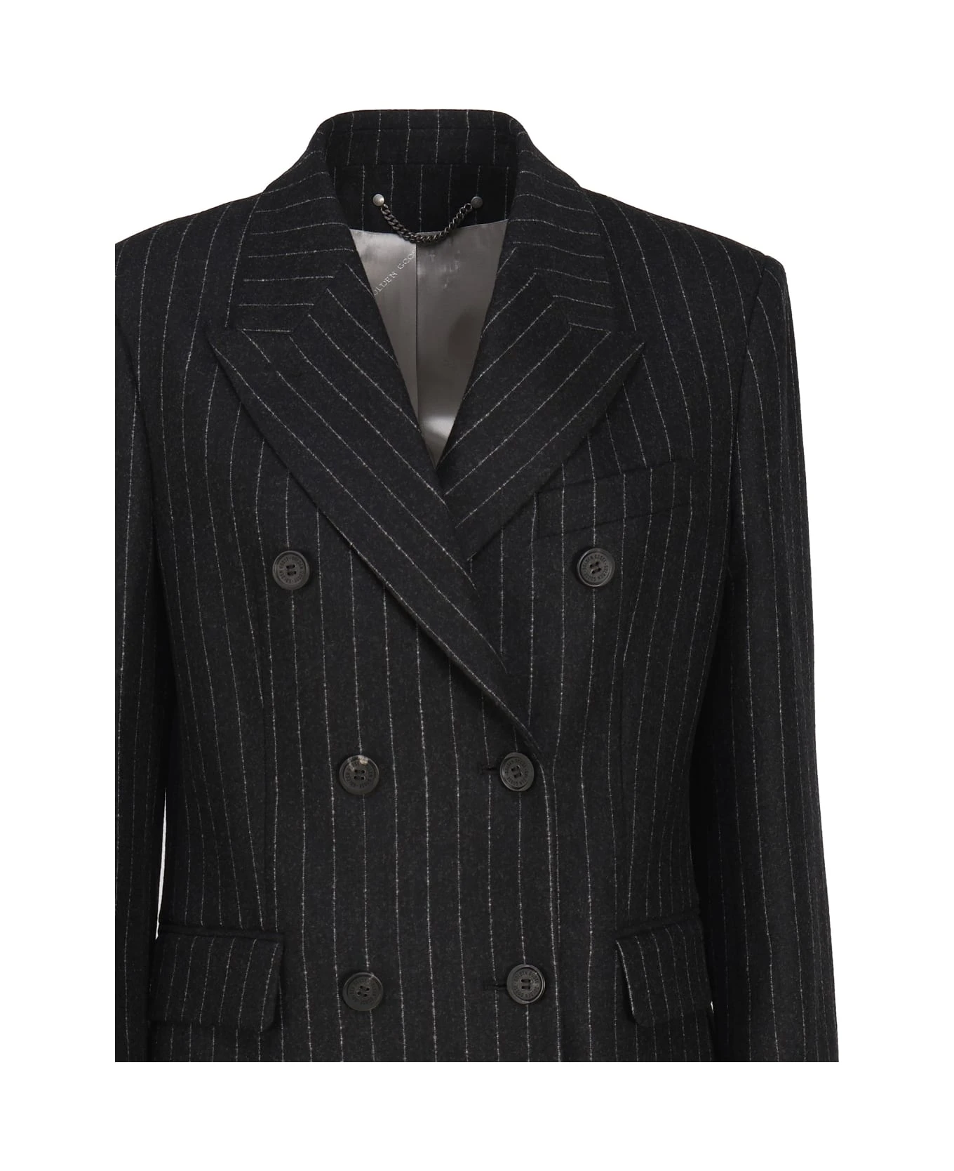 Golden Goose Double-breasted Blazer In Wool 3 Golden Goose Double-breasted Blazer In Wool - Image 3