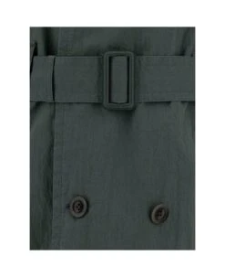 Maison Margiela Green Waterproof Trench Coat With Matching Waist In Cotton Blend Woman 5 Maison Margiela Green Waterproof Trench Coat With Matching Waist In Cotton Blend Woman -Italist Store 1f924a8f2ca9646b6b88bf36dfa02636