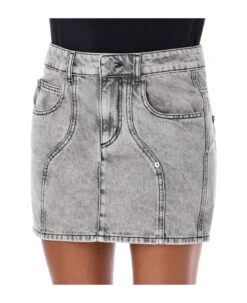 Vesna Denim Mini Skirt 5 Vesna Denim Mini Skirt -Italist Store 22c65b7ad7e42110cbf80d8ef41ee7c1
