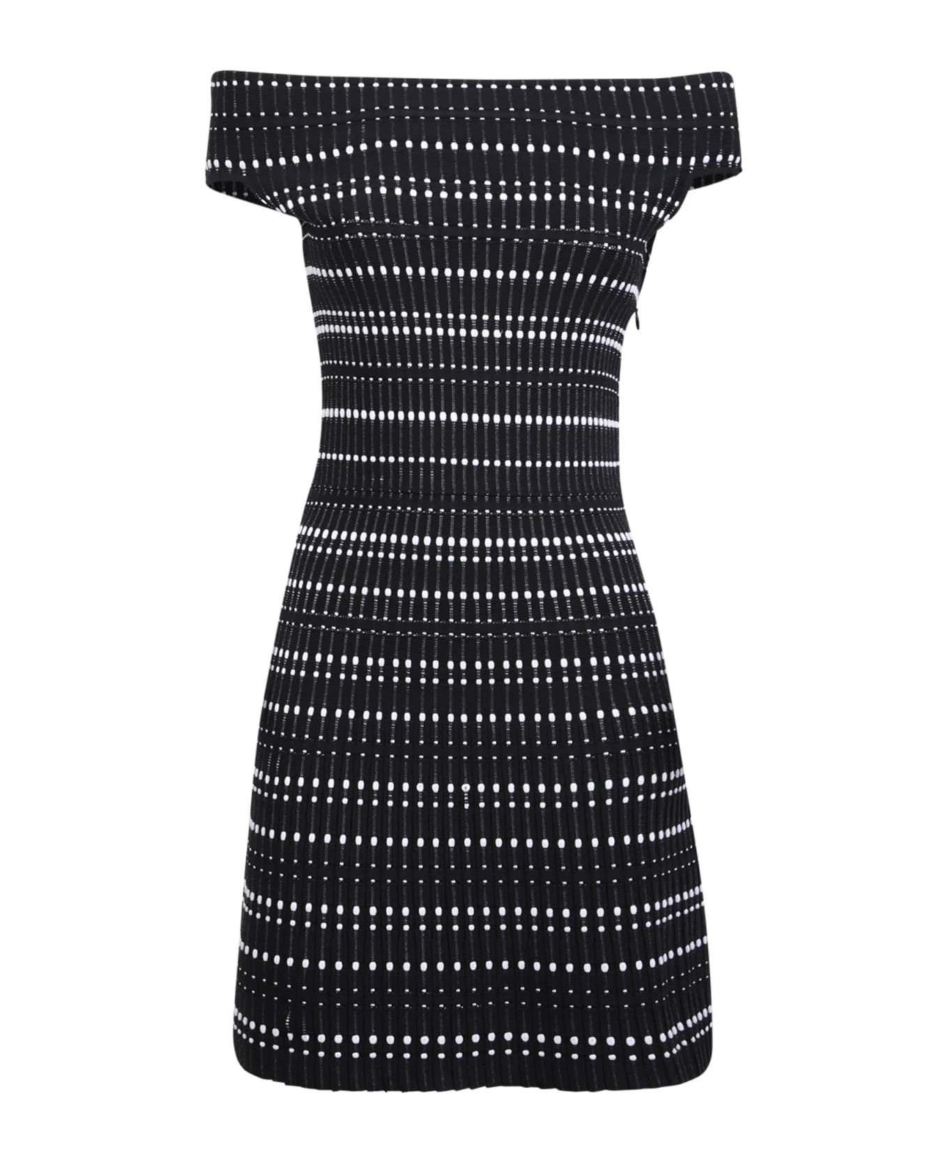 Alexander McQueen Black/white Polka Dot Minidress 1 Alexander McQueen Black/white Polka Dot Minidress