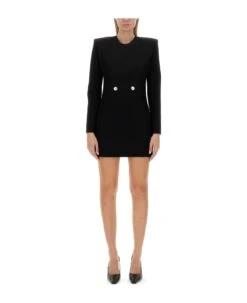 Versace Mini Grain De Poudre Dress