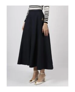 Valentino Crepe Couture Midi Skirt -Italist Store 23d498e2323742e53e78f99d8341a25f