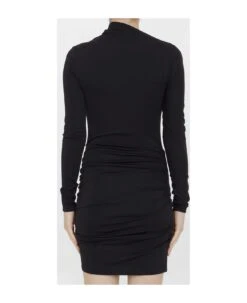 Off-White Fluid Jersey Twist Mini Dress 7 Off-White Fluid Jersey Twist Mini Dress -Italist Store 253a4dbabf717df67a6cba90aee66804