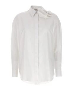 Alexander McQueen Draped Detail Shirt