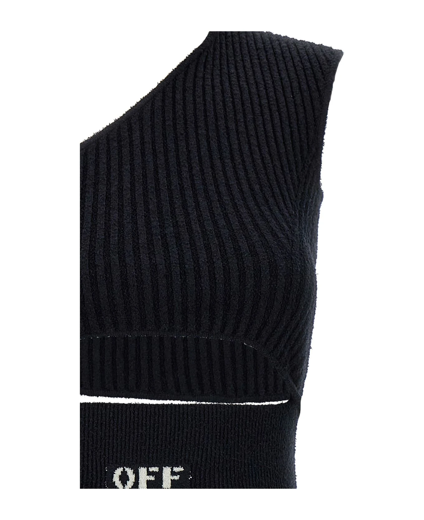 Off-White Abito 'micro Bouclè' 3 Off-White Abito 'micro Bouclè' - Image 3