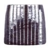 The Attico Rue Sequinned Miniskirt