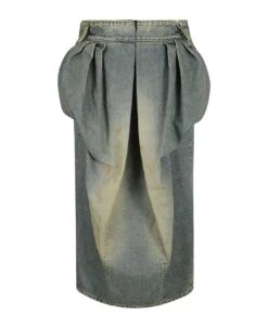 Maison Margiela Denim Pocket Zipped Skirt