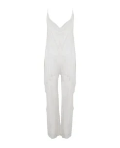 Alberta Ferretti Cowl Jersey Jumpsuit