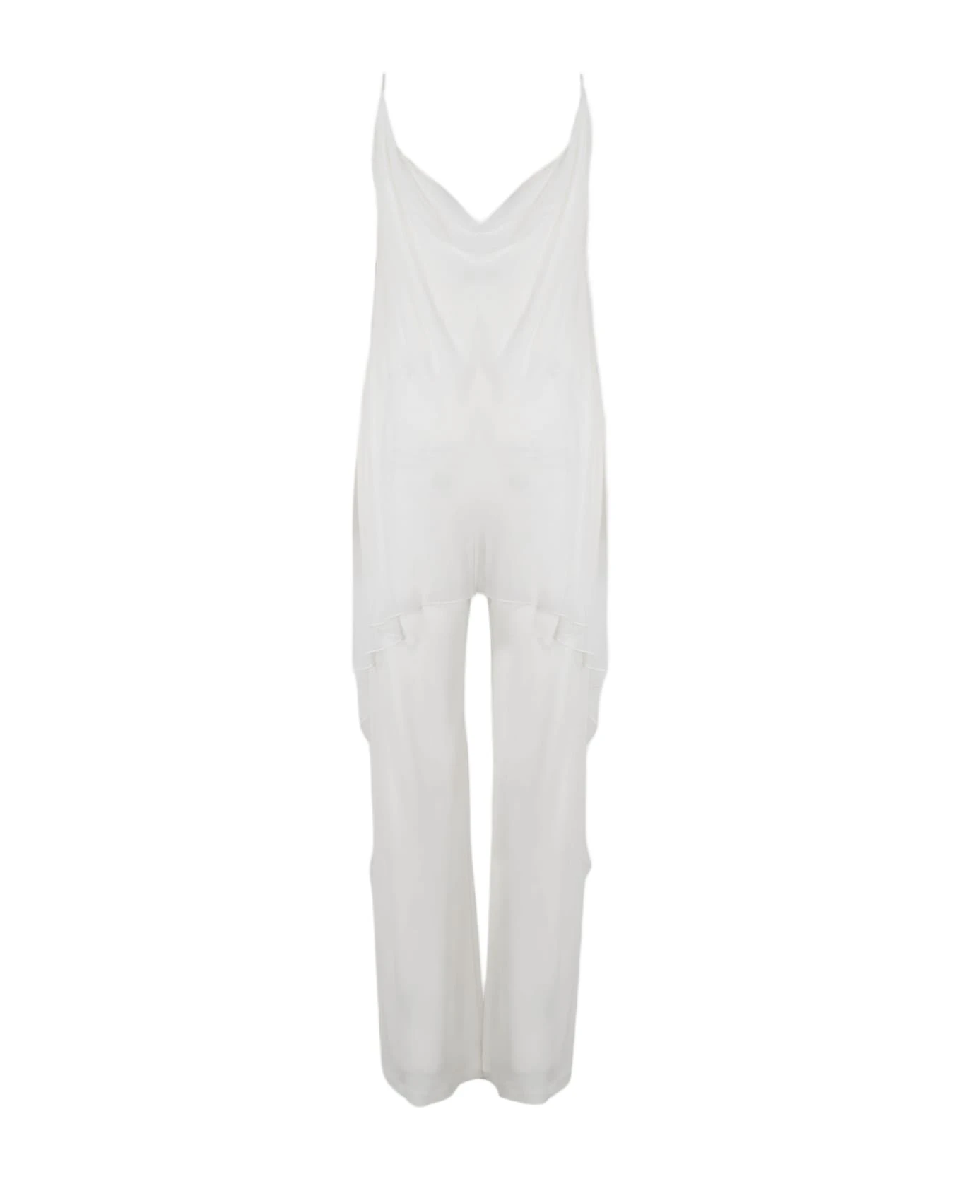 Alberta Ferretti Cowl Jersey Jumpsuit 1 Alberta Ferretti Cowl Jersey Jumpsuit
