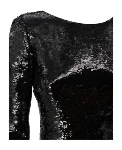 Sequin Embellished Midi Dress -Italist Store 285441cc13aa1dd8b44d0dbb29581616