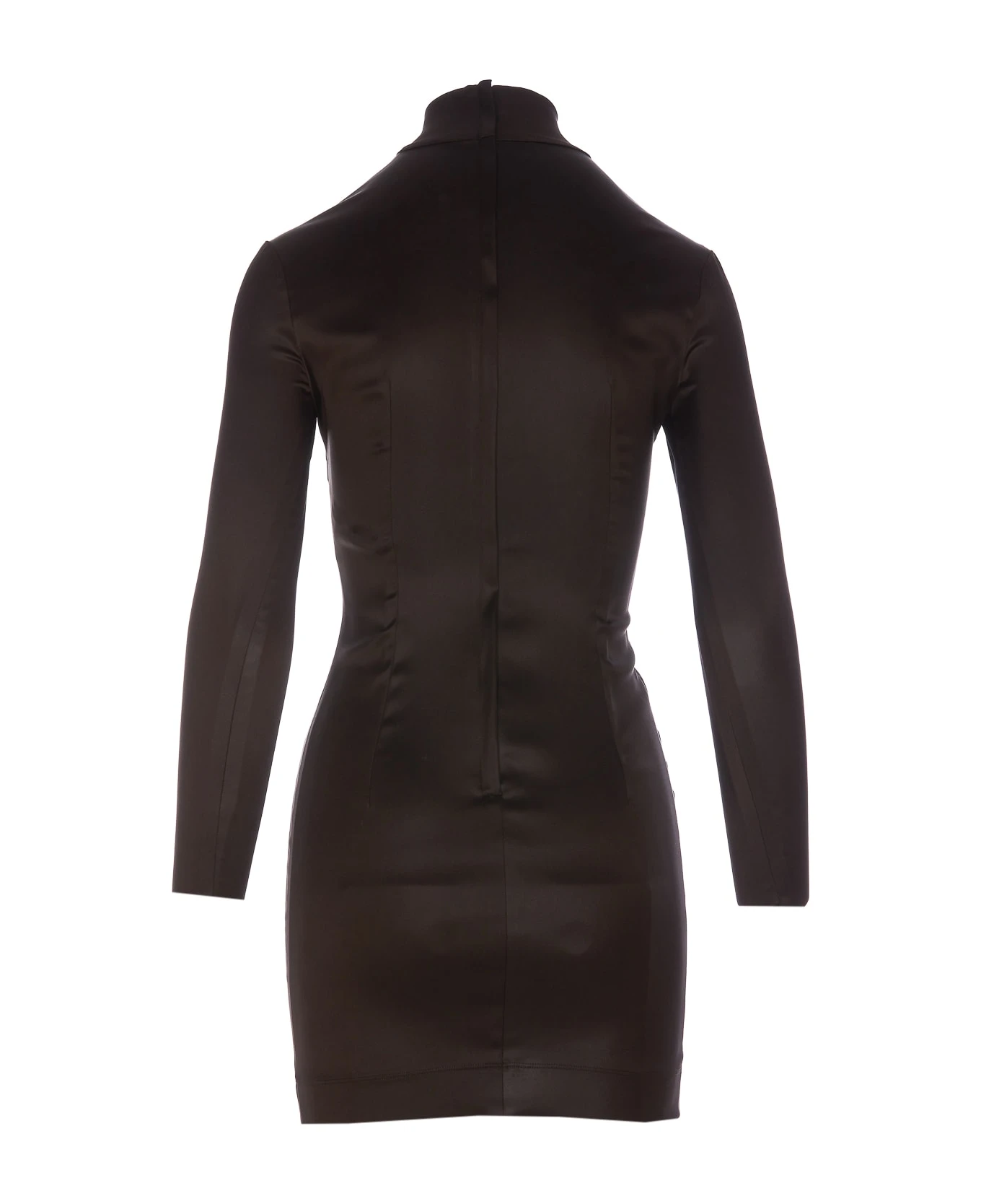 Dolce & Gabbana Short Satin Dress 2 Dolce & Gabbana Short Satin Dress - Image 2