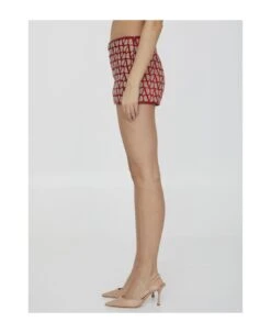 Valentino Garavani Valentino Iconographe Light Toile Short 6 Valentino Garavani Valentino Iconographe Light Toile Short -Italist Store 28b2e14508408472bf895086a1098a7a