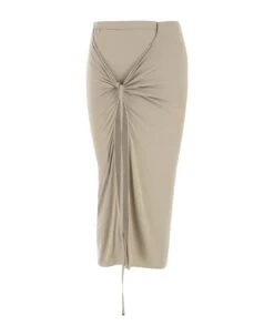 Jacquemus La Jupe Pareo Croissant