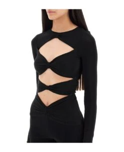 Roberto Cavalli Long-sleeved Jumpsuit With Cut-outs -Italist Store 29e3b54279204ce4c014b21ea661ed10