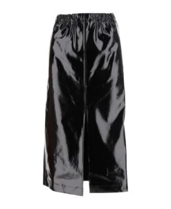 Maison Margiela Vinyl Midi Skirt
