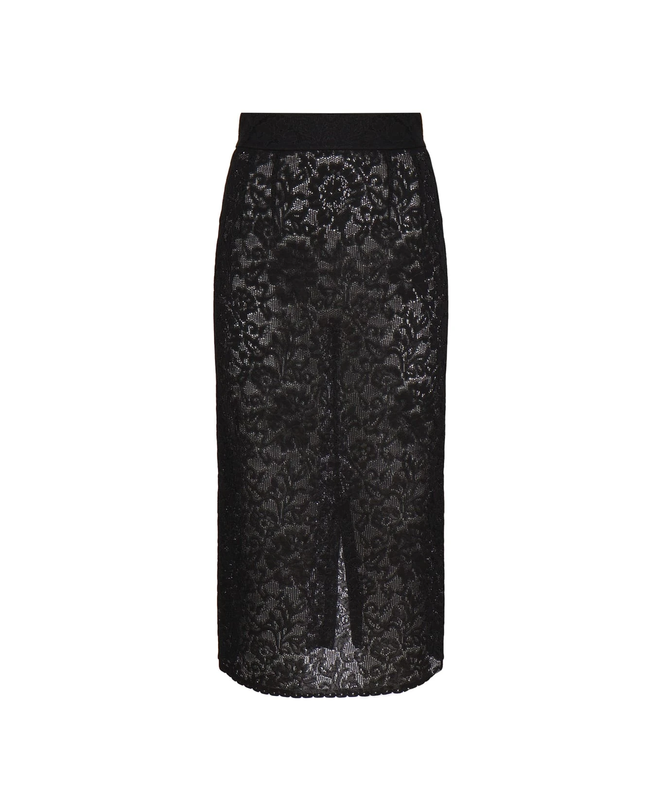 Dolce & Gabbana Lace Midi Skirt 1 Dolce & Gabbana Lace Midi Skirt