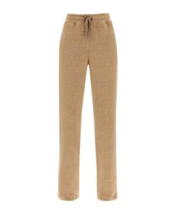 Dolce & Gabbana Wool Jersey Joggers