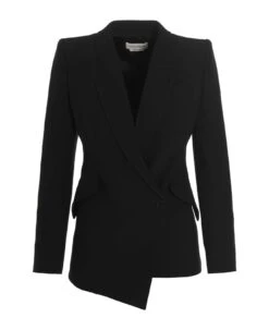 Alexander McQueen Asymmetrical Blazer Jacket