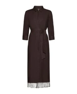 Max Mara Lignano Linen Shirt Dress