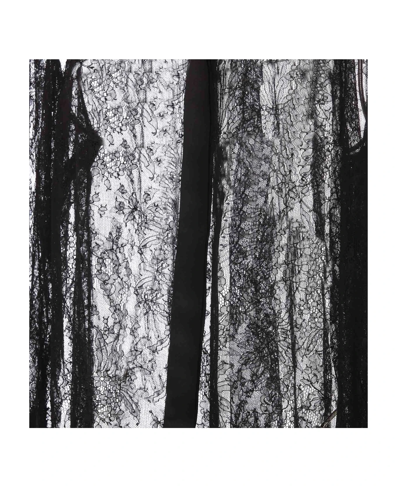 Dolce & Gabbana Chantilly Lace Shirt With Satin Details 3 Dolce & Gabbana Chantilly Lace Shirt With Satin Details - Image 3