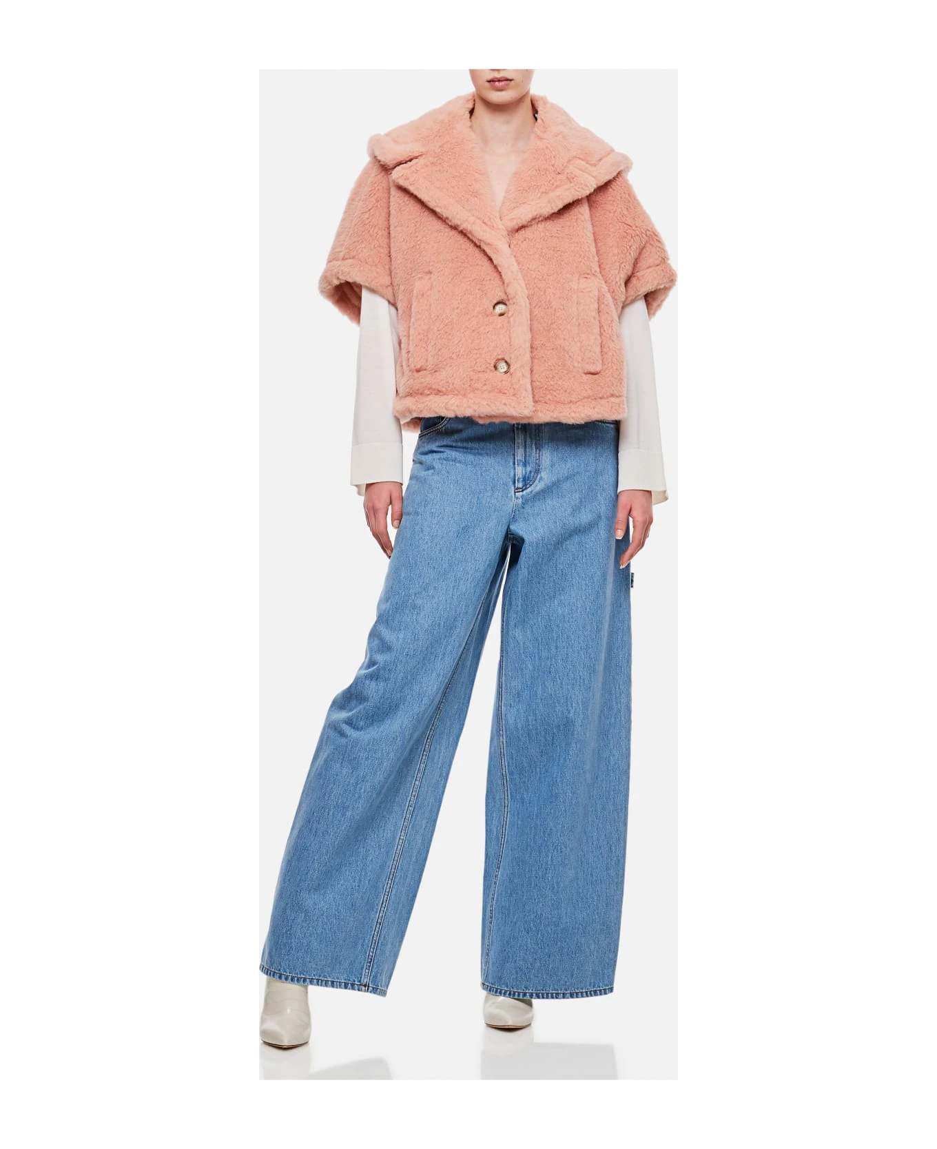 Max Mara Cambusa1 Teddy Cape 2 Max Mara Cambusa1 Teddy Cape - Image 2