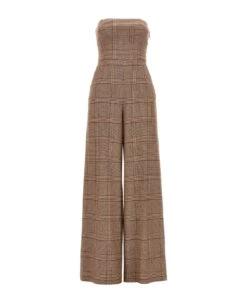 TWINSET Check One-bag Bodysuit