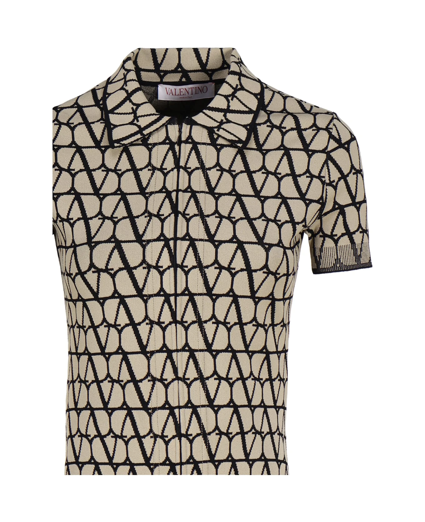 Valentino Garavani Short Dress With Logo 3 Valentino Garavani Short Dress With Logo - Image 3