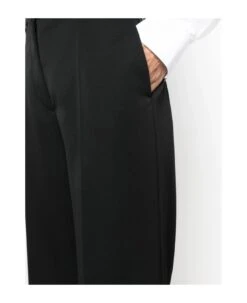 Lanvin Black Cotton-wool Blend Trousers -Italist Store 309f22bafb83c36d3771f11d1227de65