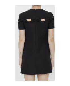 Valentino Garavani Crepe Couture Short Dress -Italist Store 33c92d1467571607f491ef9b067bd4a0
