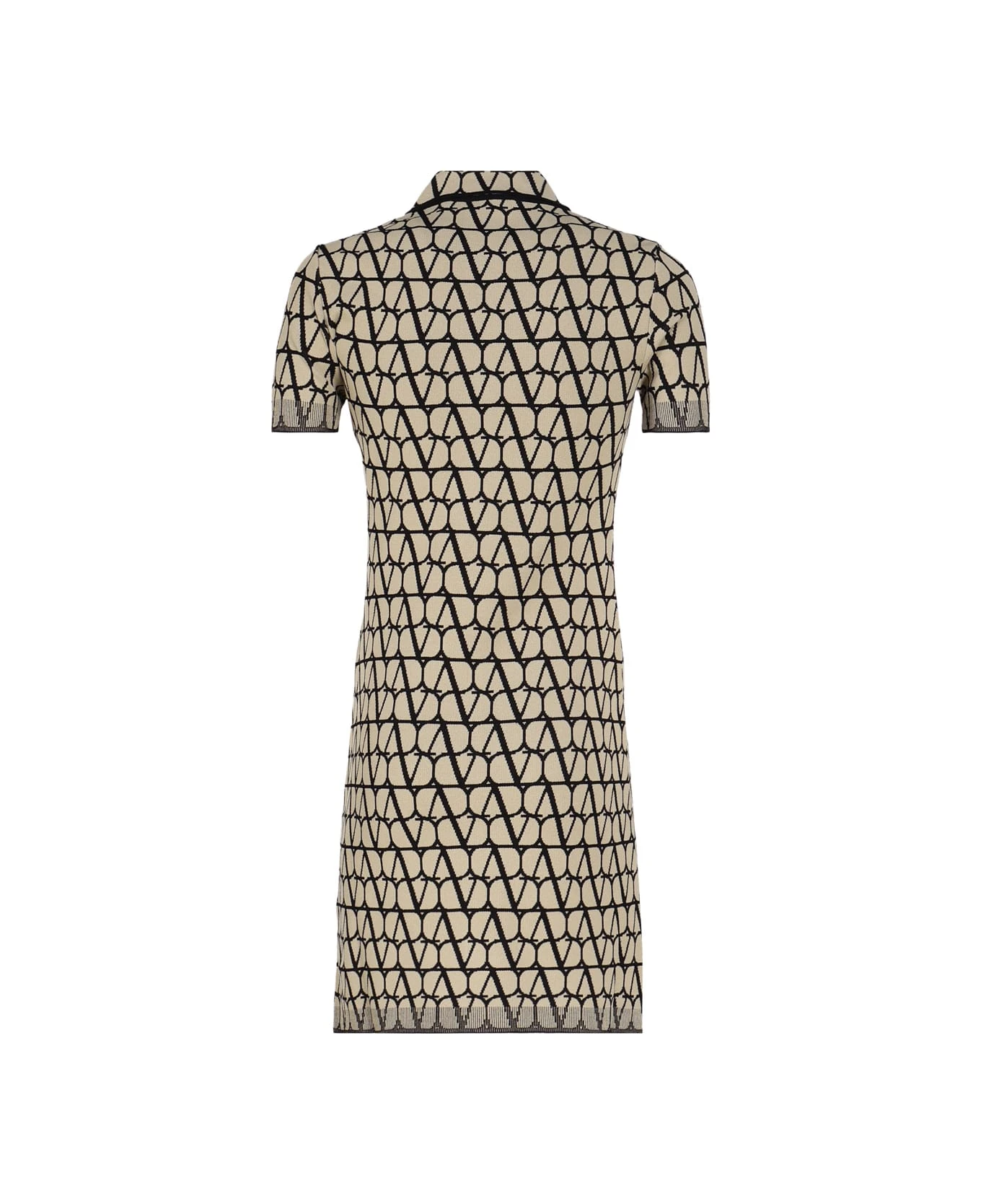 Valentino Garavani Short Dress With Logo 4 Valentino Garavani Short Dress With Logo - Image 4