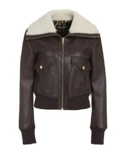Dolce & Gabbana Faux Leather Jacket