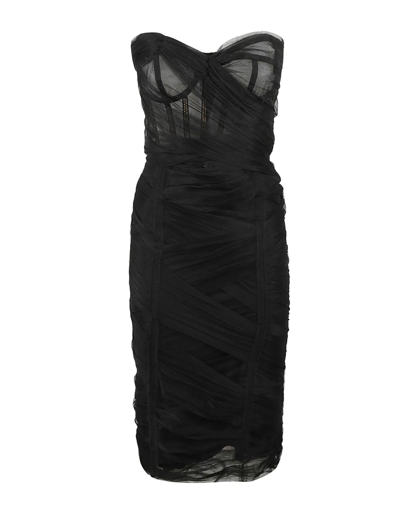 Dolce & Gabbana Wrap Sleeveless Dress 1 Dolce & Gabbana Wrap Sleeveless Dress