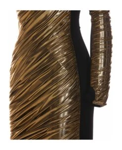 Dolce & Gabbana Strapless Longuette Satin Dress -Italist Store 3858cb9c5c6b4cff95f36efd54f5d4a9