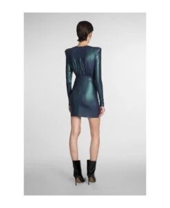 Dress In Green Viscose -Italist Store 38efac5d7aea9a9858be0b38ced32853