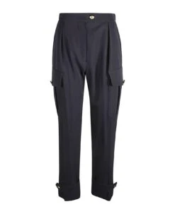 Alexander McQueen Cargo Loose Fit Trousers