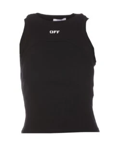 Off-White Off Stamp Logo Top