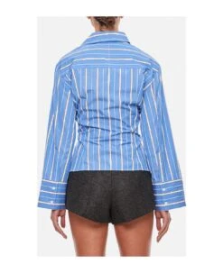 Jacquemus La Chemise Ruban Stretch Cotton Shirt -Italist Store 3ae0f0b7f74cc50c8b92f3bd3a28b27d