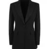 Max Mara Gara Buttoned V-neck Blazer