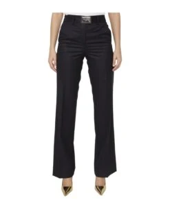 Dolce & Gabbana Logo Plate Trousers