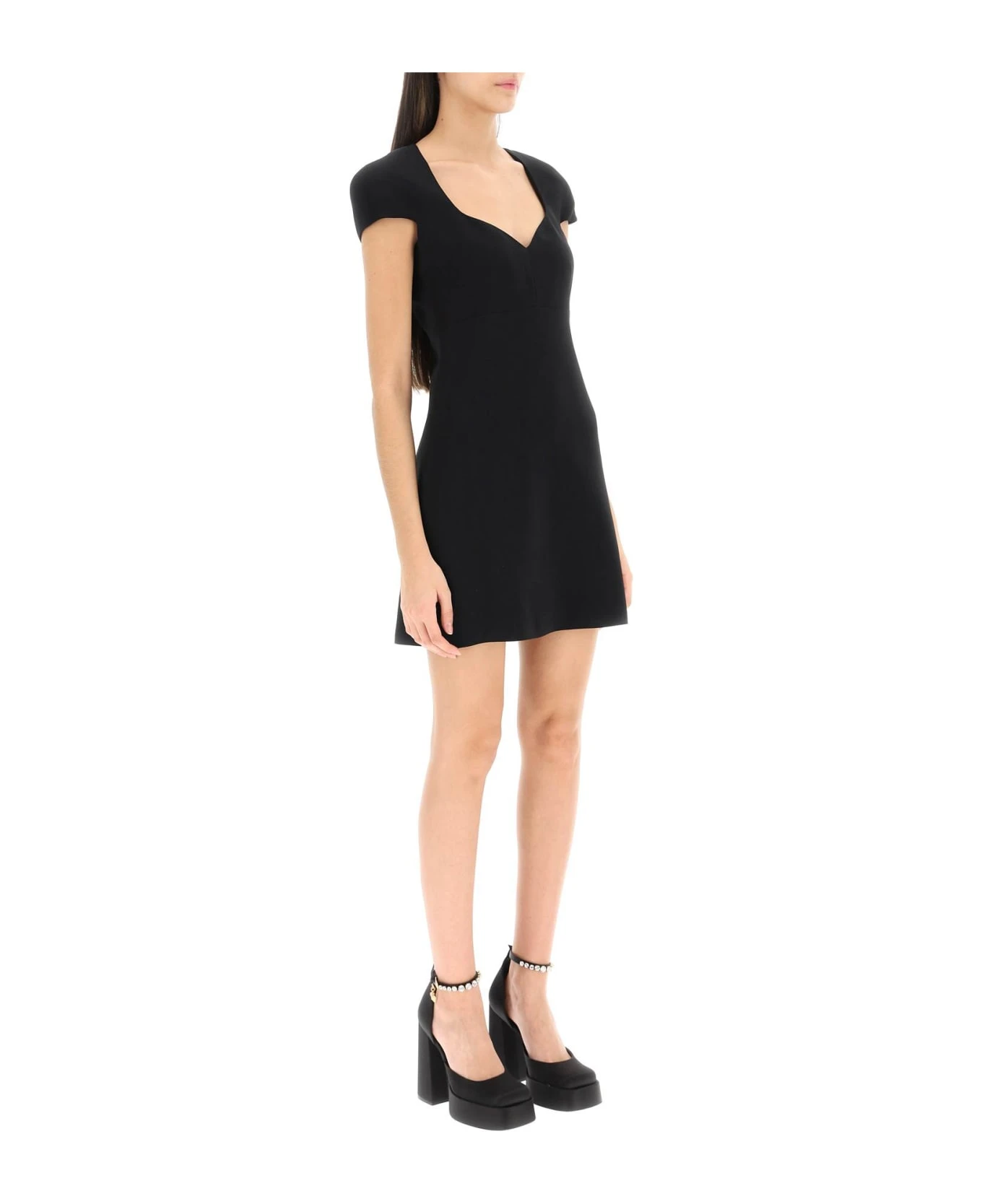 Versace Crepe Mini Dress 2 Versace Crepe Mini Dress - Image 2