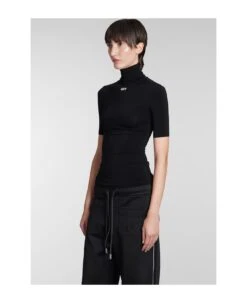 Off-White Topwear In Black Viscose -Italist Store 3d7886444c3975facff73e2945f79b1e