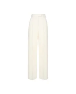 Valentino Garavani Palazzo Trousers In Virgin Wool