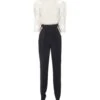 Elisabetta Franchi Jumpsuit Featuring Macramé Shirt