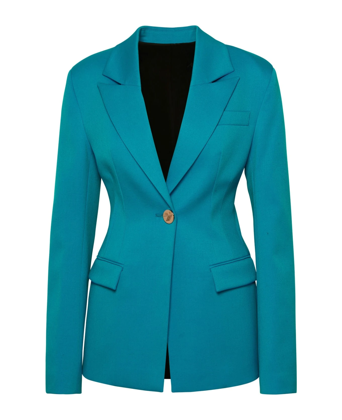 Blue Light Blue Wool Blazer 1 Blue Light Blue Wool Blazer