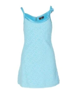Versace Allover Towel Mini Dress